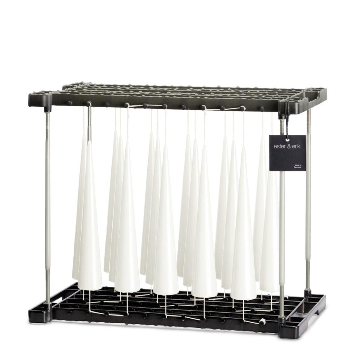 ESTER & ERIK, CONE CANDLE - WHITE (14.6")