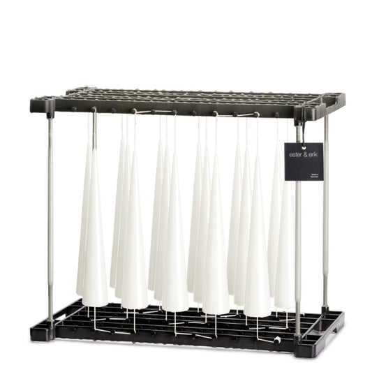 ESTER & ERIK, CONE CANDLE - WHITE (14.6")