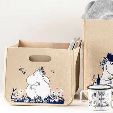 MOOMIN BASKET, THE HUG - BEIGE, SMALL