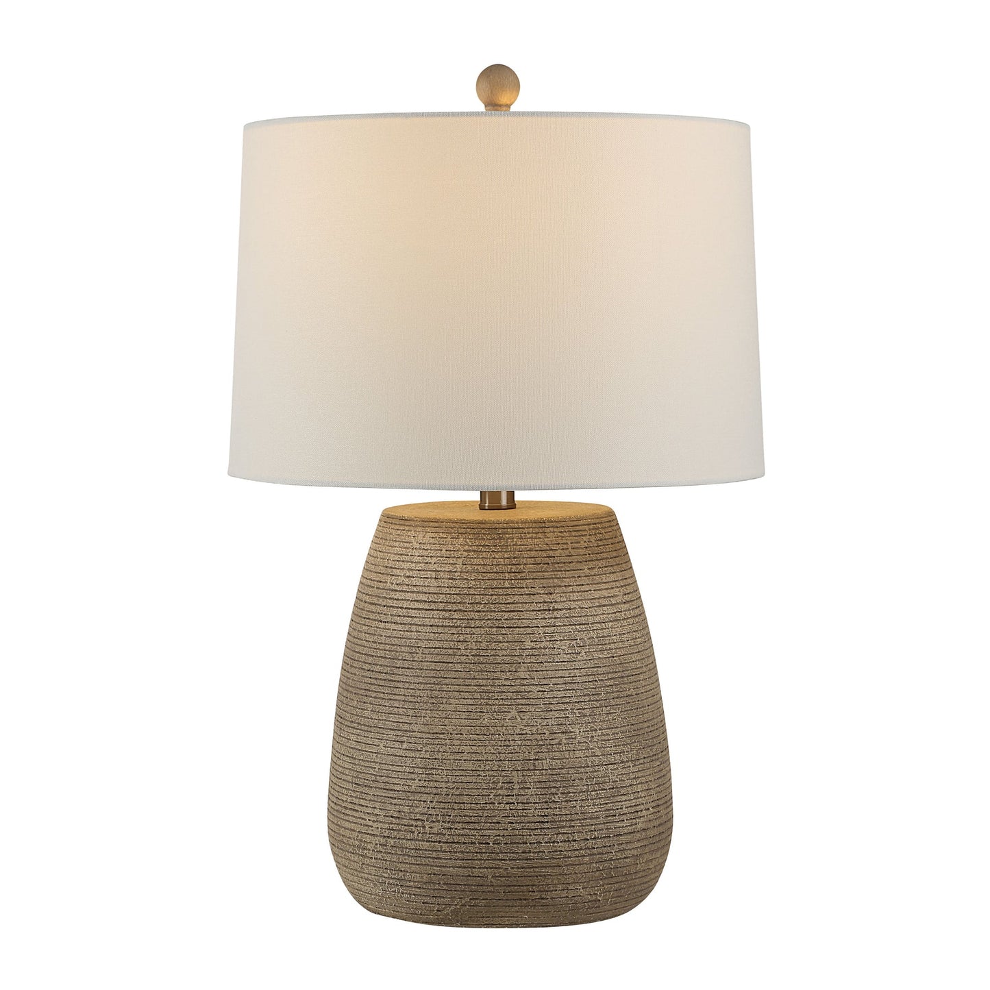 TABLE LAMP OPTIMUS - FAUX STONE
