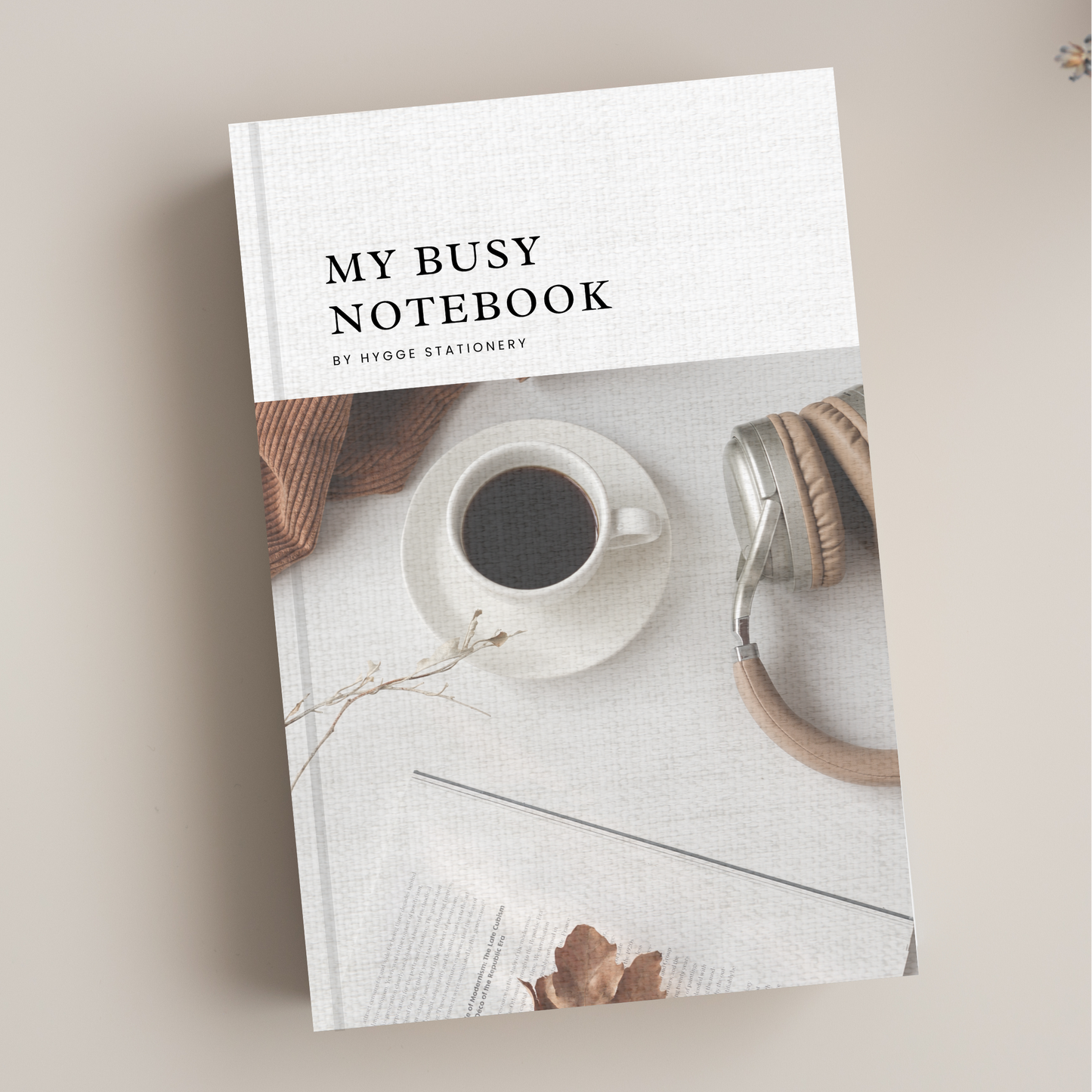 MY BUSY NOTEBOOK - LINED