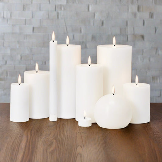 LED CANDLES - WHITE