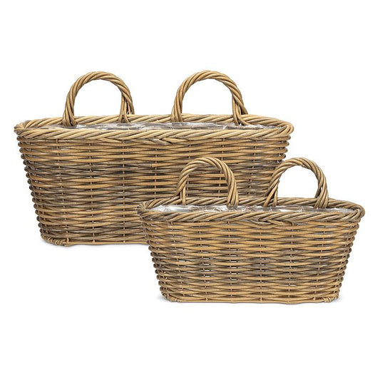 BASKET, WALLMOUNT - OVAL