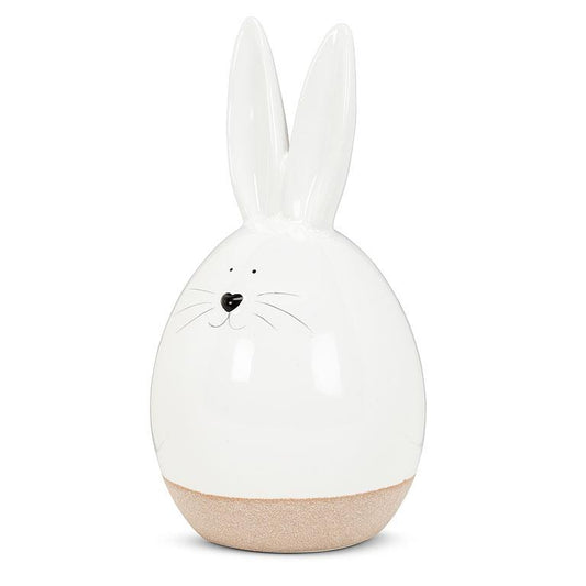 BUNNY - WHITE/NATURAL 8.5"H