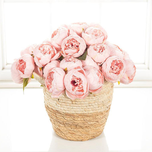 PEONY BOUQUET - PINK, 10"