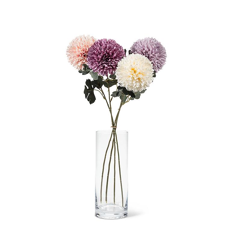 BALL FLOWER STEM - 4 COLOURS