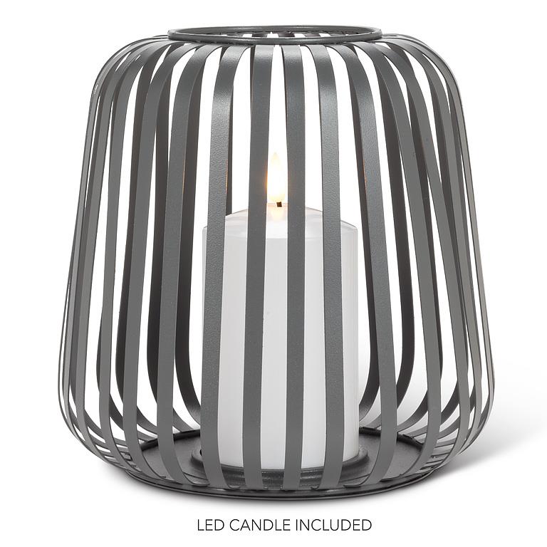 CAGE LANTERN, LED - LARGE