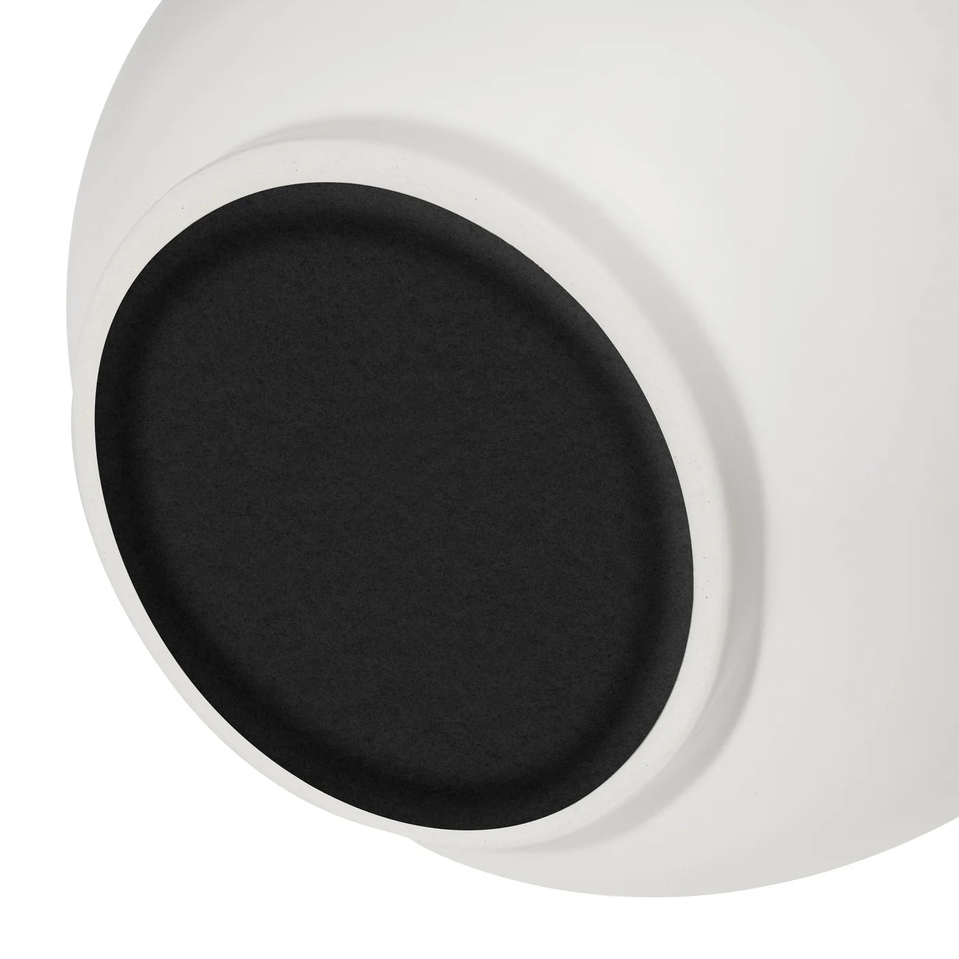 VASE / MATTE WHITE, LARGE - CERAMIC (9")