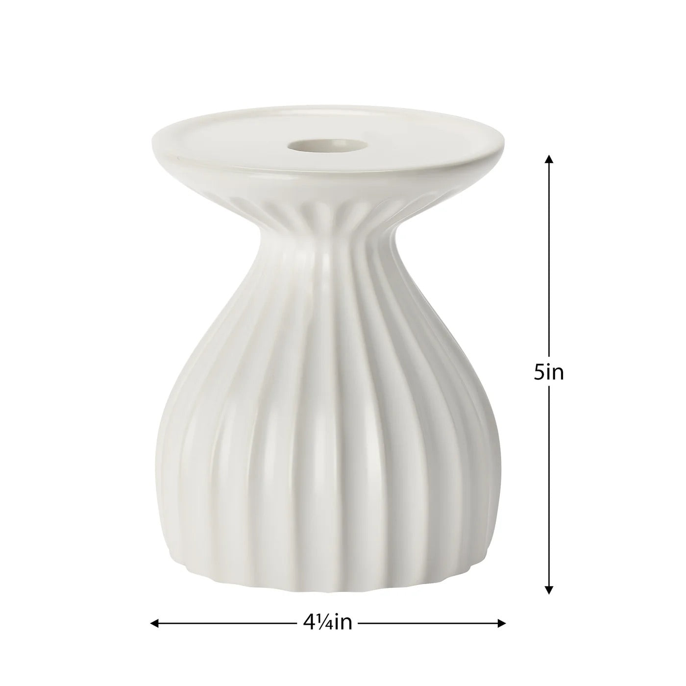 CANDLE HOLDER - CERAMIC