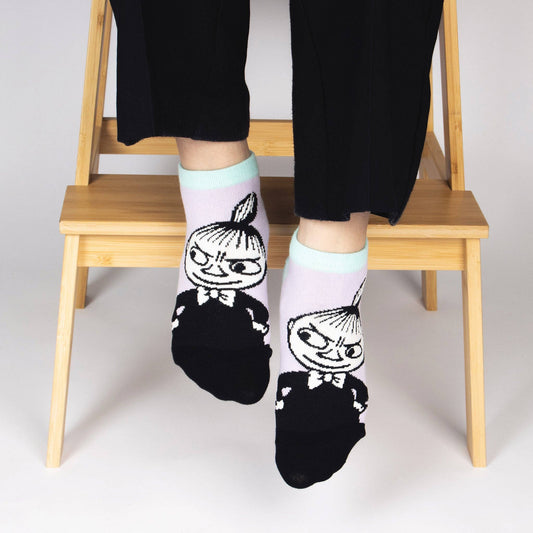 MOOMIN ANKLE SOCKS, LITTLE MY - WOMEN'S, LILAC