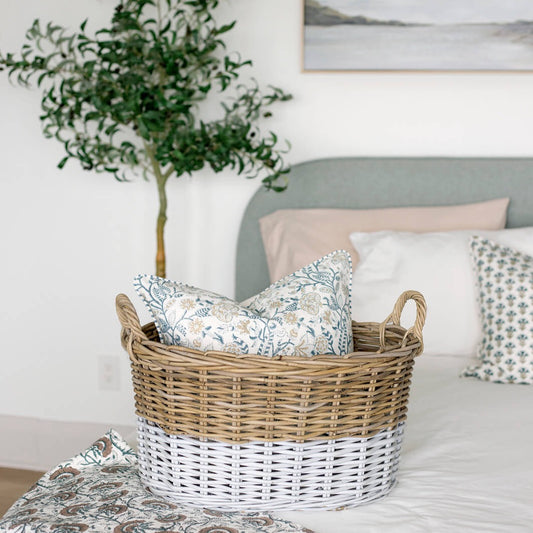 OVAL BASKET - TWO TONE