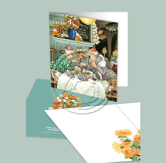 GREETING CARD - AUNTIES, LUNCH DATE