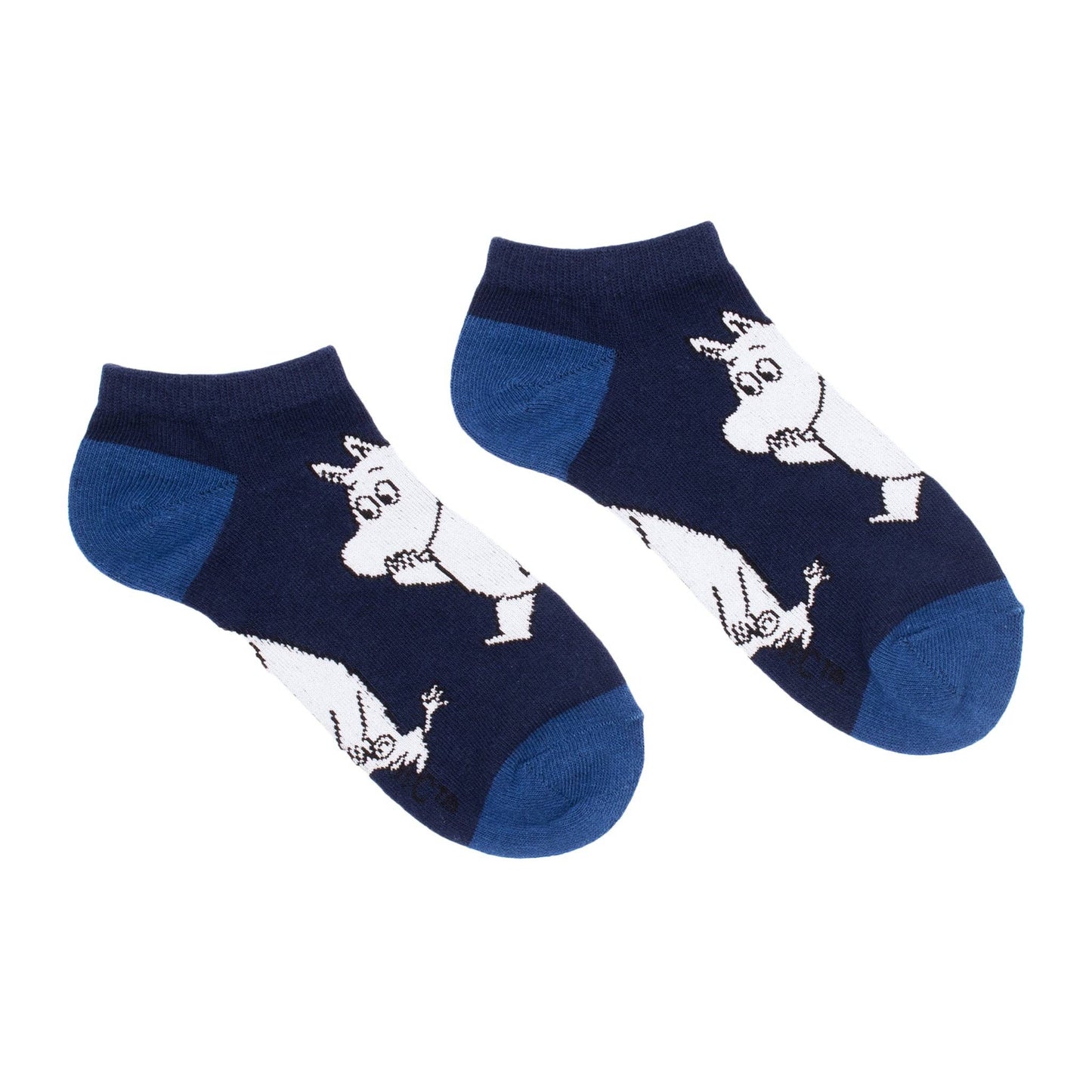 MOOMIN ANKLE SOCKS - MEN'S, NAVY/BLUE