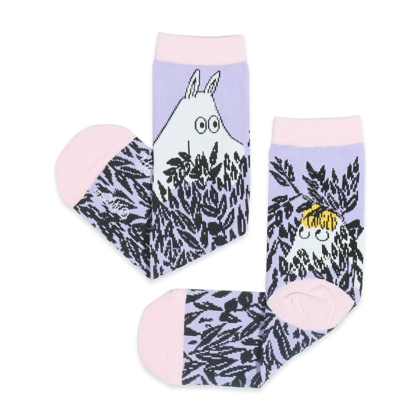 MOOMIN WOMEN'S SOCKS, HIDE & SEEK - LILAC