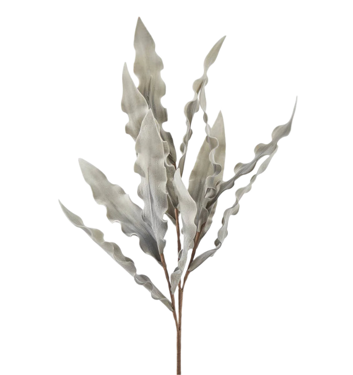 LEAVES SPRAY - GREY