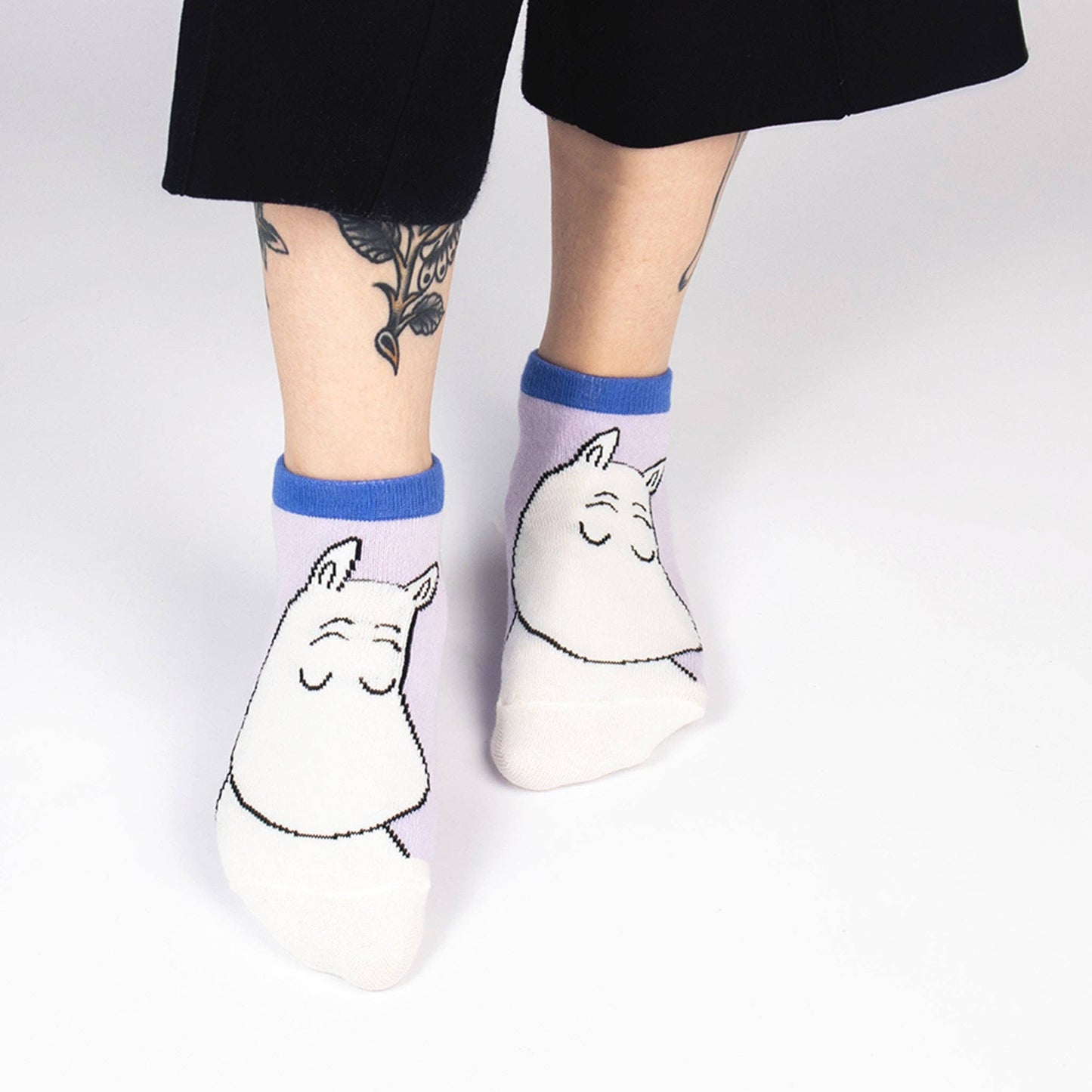 MOOMIN ANKLE SOCKS - WOMEN'S, LILAC