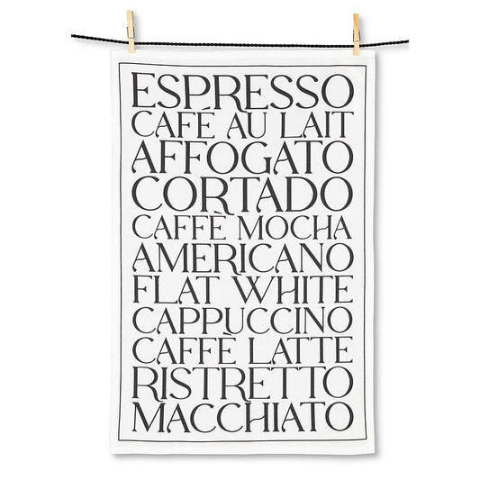 TEA TOWEL - TEXTS