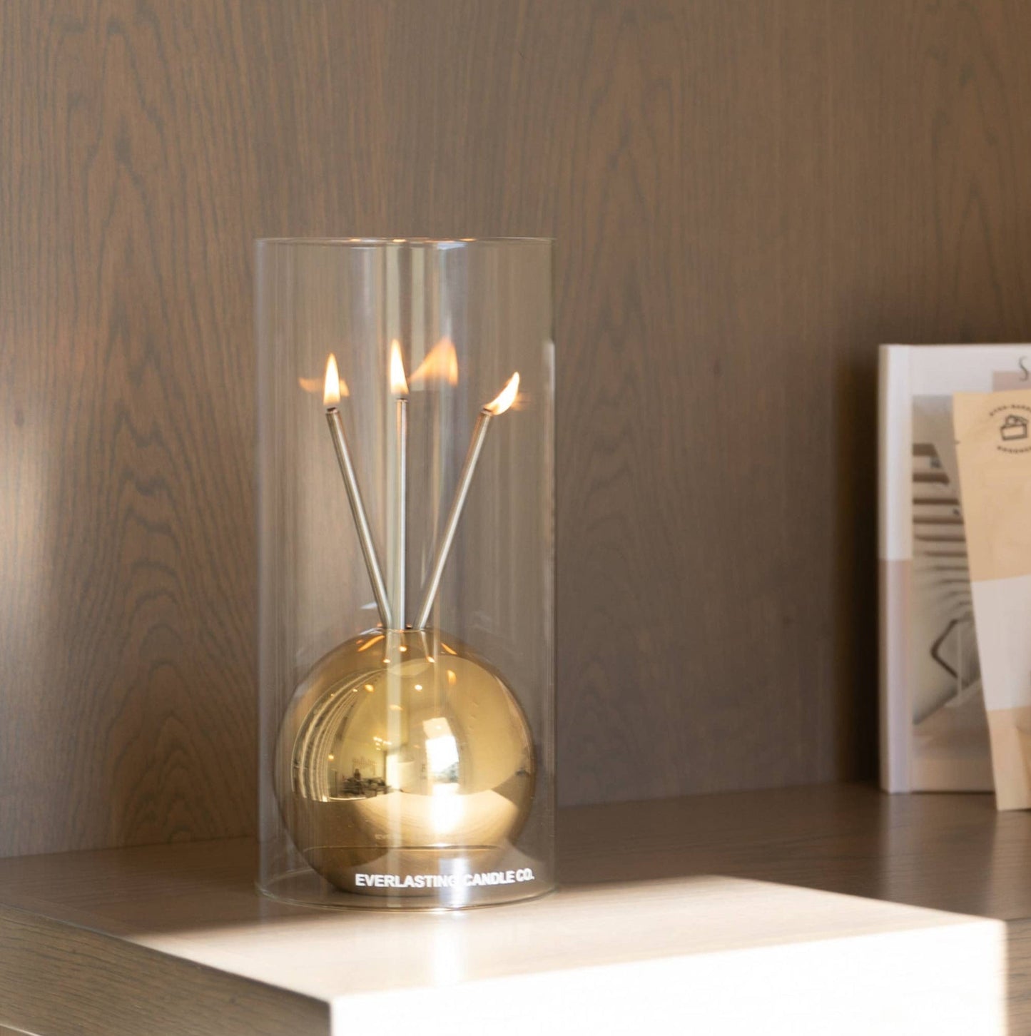 VASE, HURRICANE - FOR EVERLASTING CANDLES