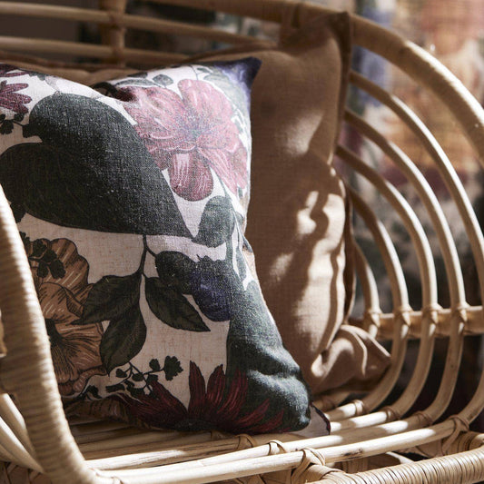 PILLOW, FLOWER PRINT - VIVIAN