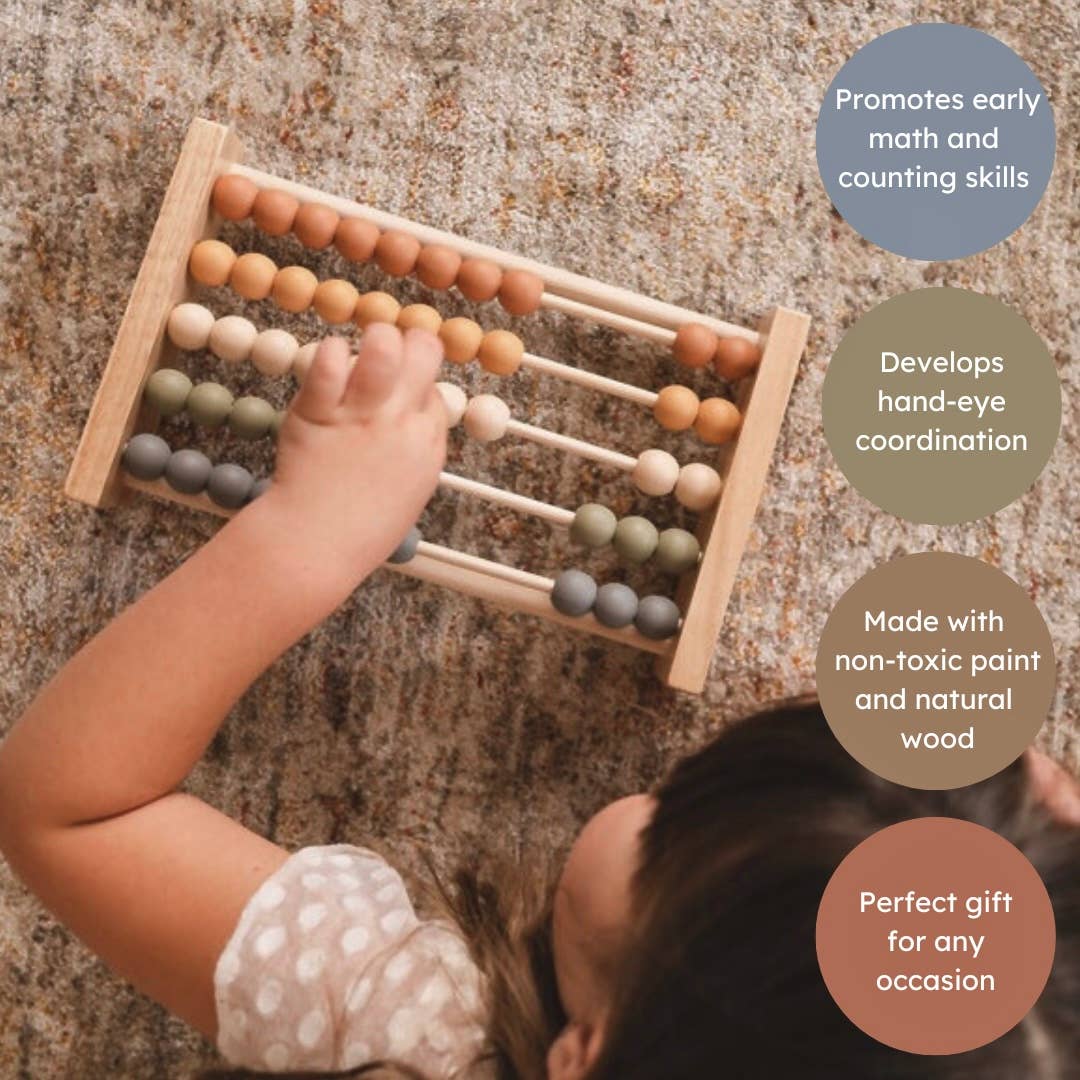 ABACUS, WOODEN - NEUTRAL