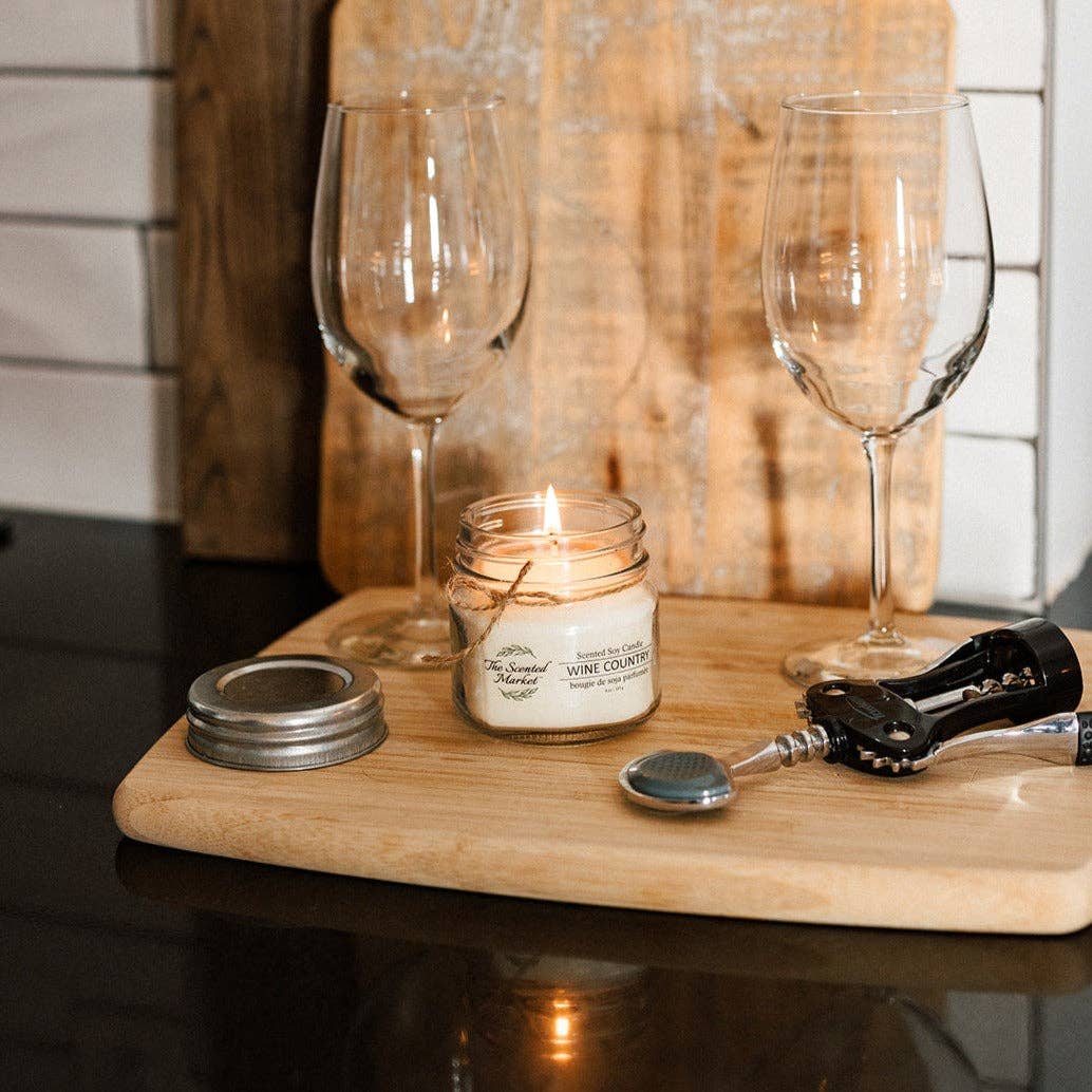 CANDLE (SOY WAX) - WINE COUNTRY 8oz