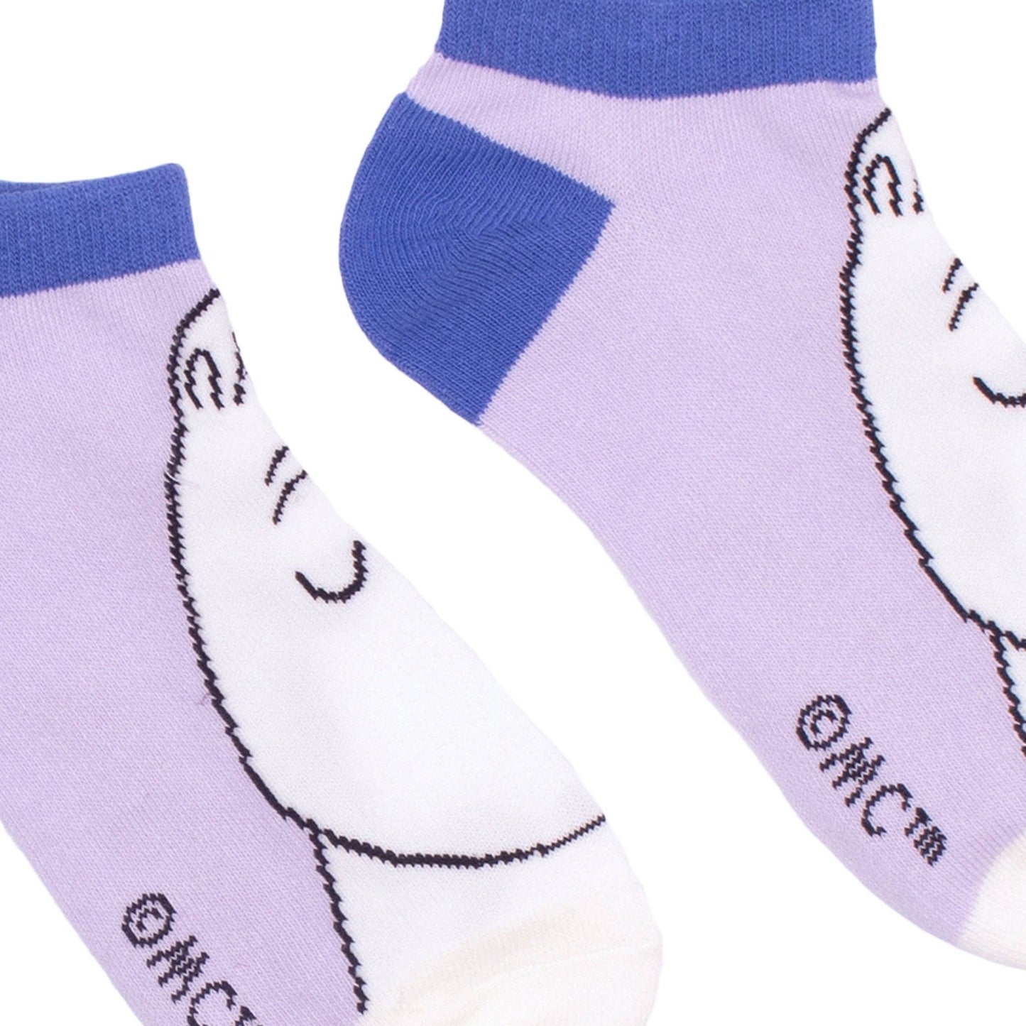 MOOMIN ANKLE SOCKS - WOMEN'S, LILAC