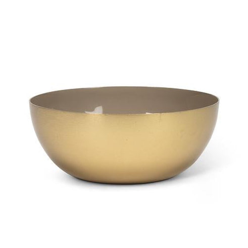 BOWL MINI, TAUPE - ENAMEL