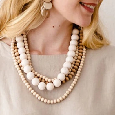 AARIKKA NECKLACE - LEHTO, NATURAL