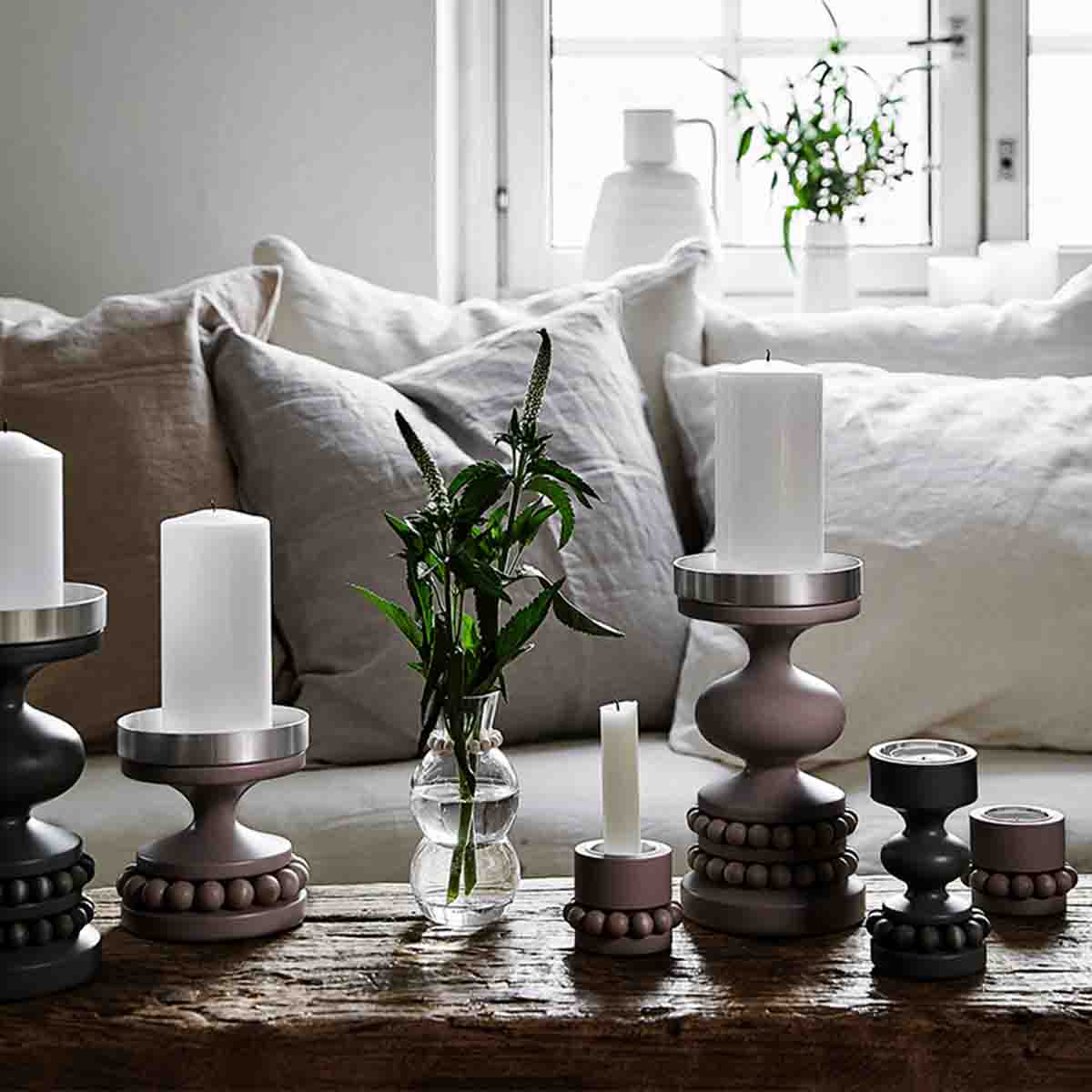 CANDLEHOLDER - AARIKKA KEISARINNA, CLAY