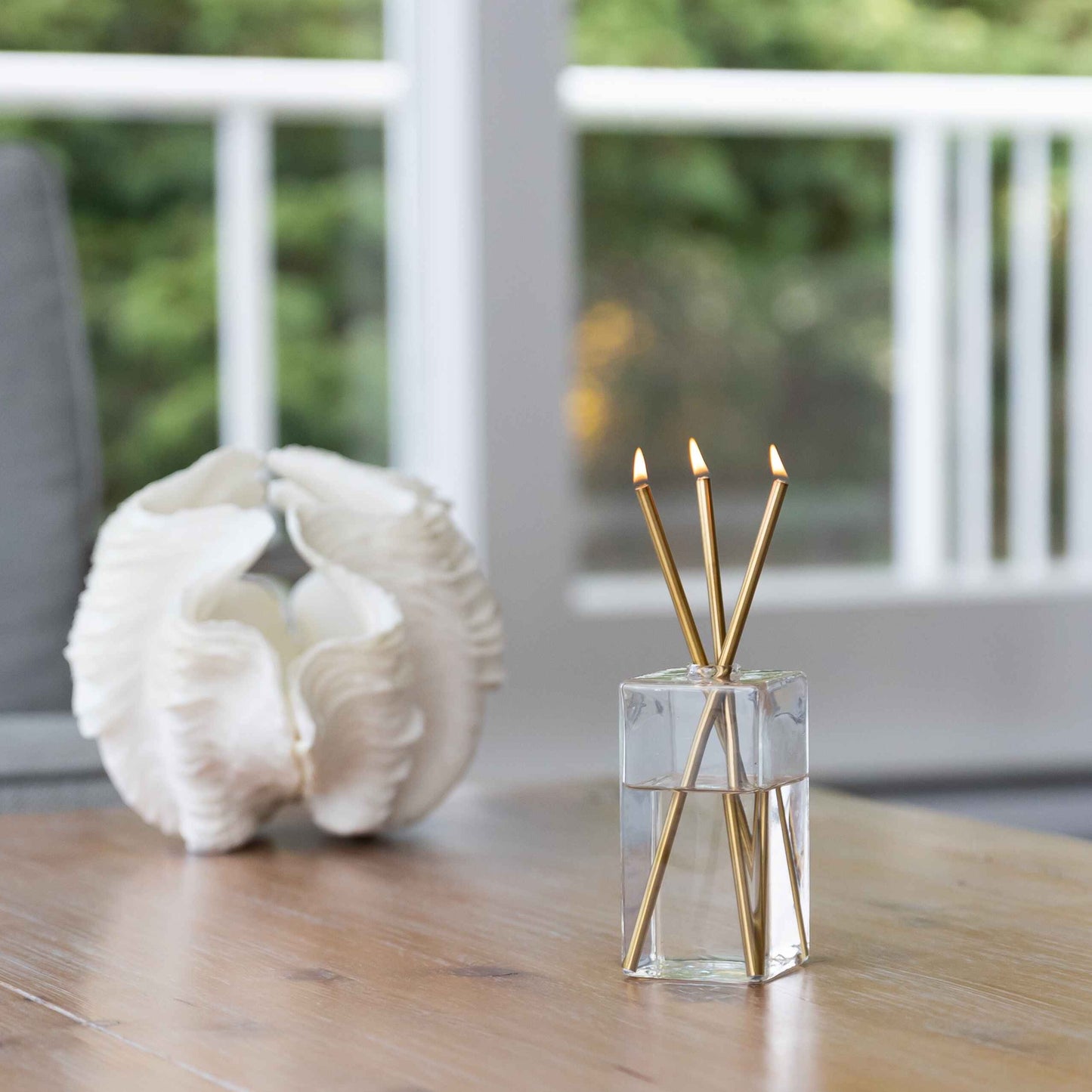 VASE BONDI, CLEAR - FOR EVERLASTING CANDLES