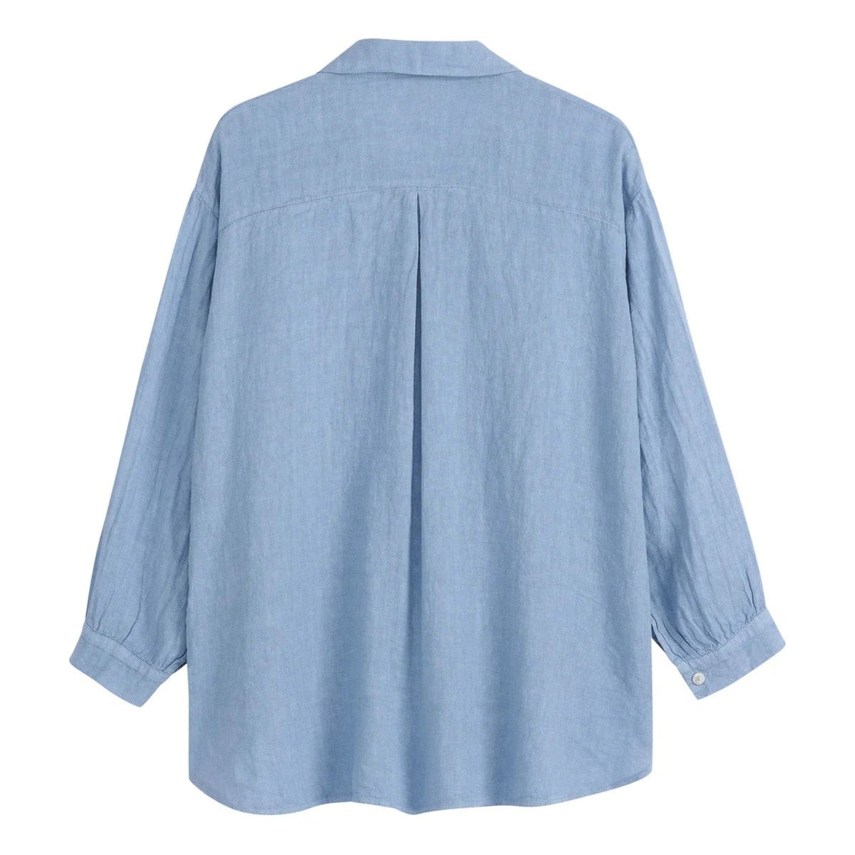 SHIRT LINEN, BREEZY - DENIM BLUE