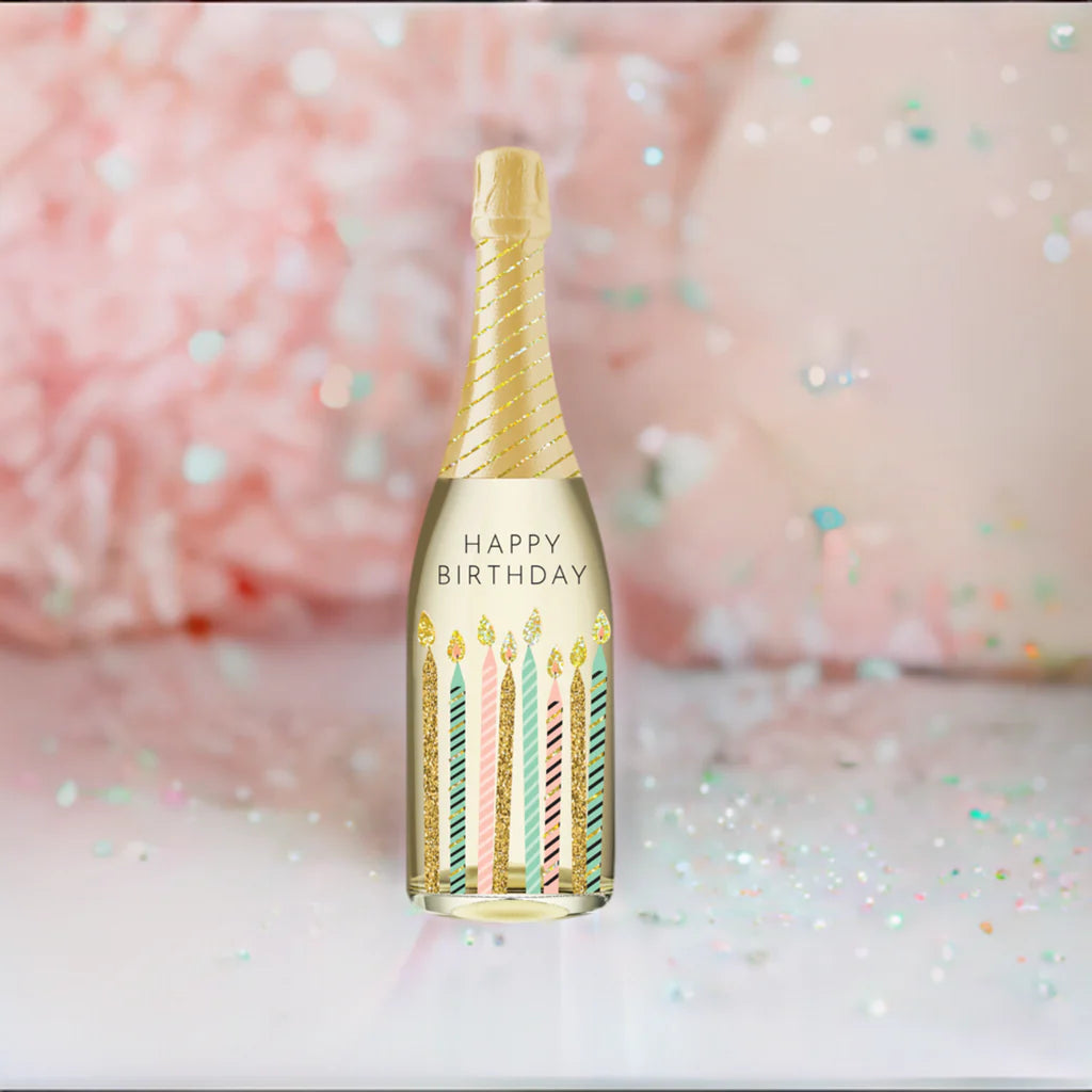 CHAMPAGNE CARD - HAPPY BIRTHDAY