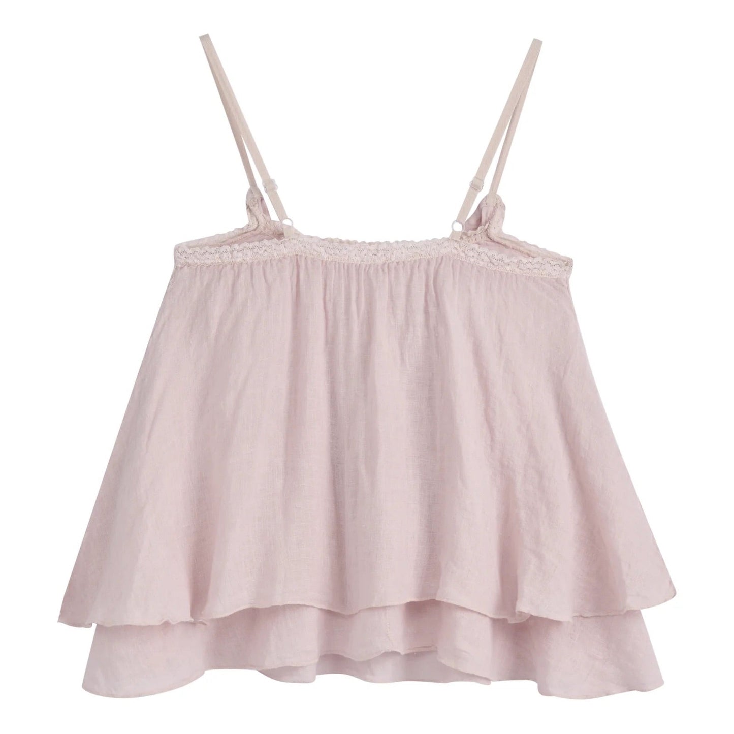 TOP LINEN, CALPE - LIGHT PINK