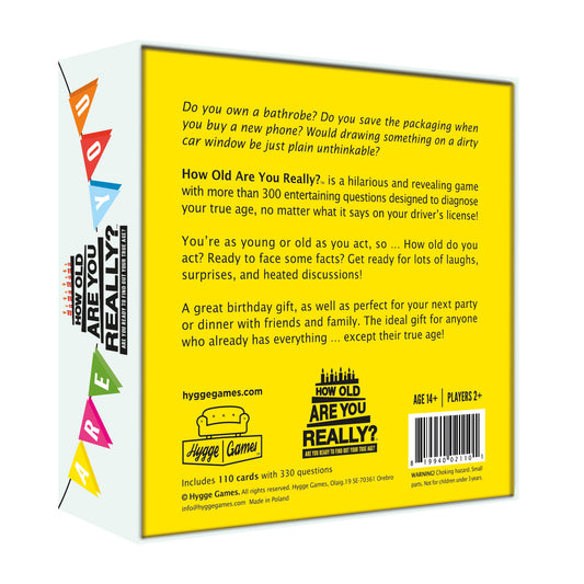 HOW OLD ARE YOU REALLY? - REVEALING GAME