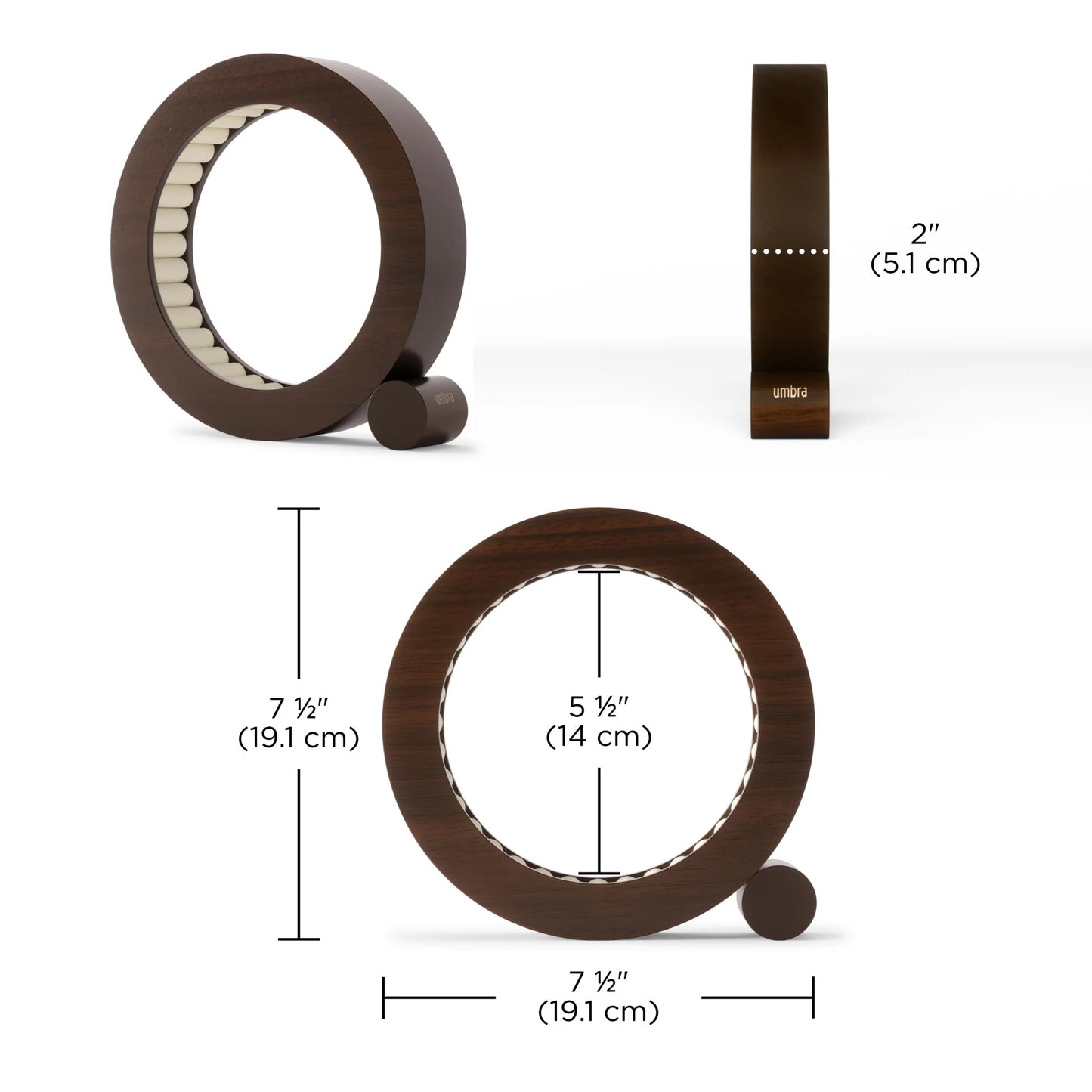 JEWELRY ORGANIZER - WALNUT, FERRIS