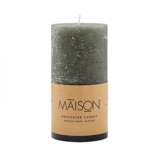 CANDLE, PILLAR - RUSTIC 3" x 6"
