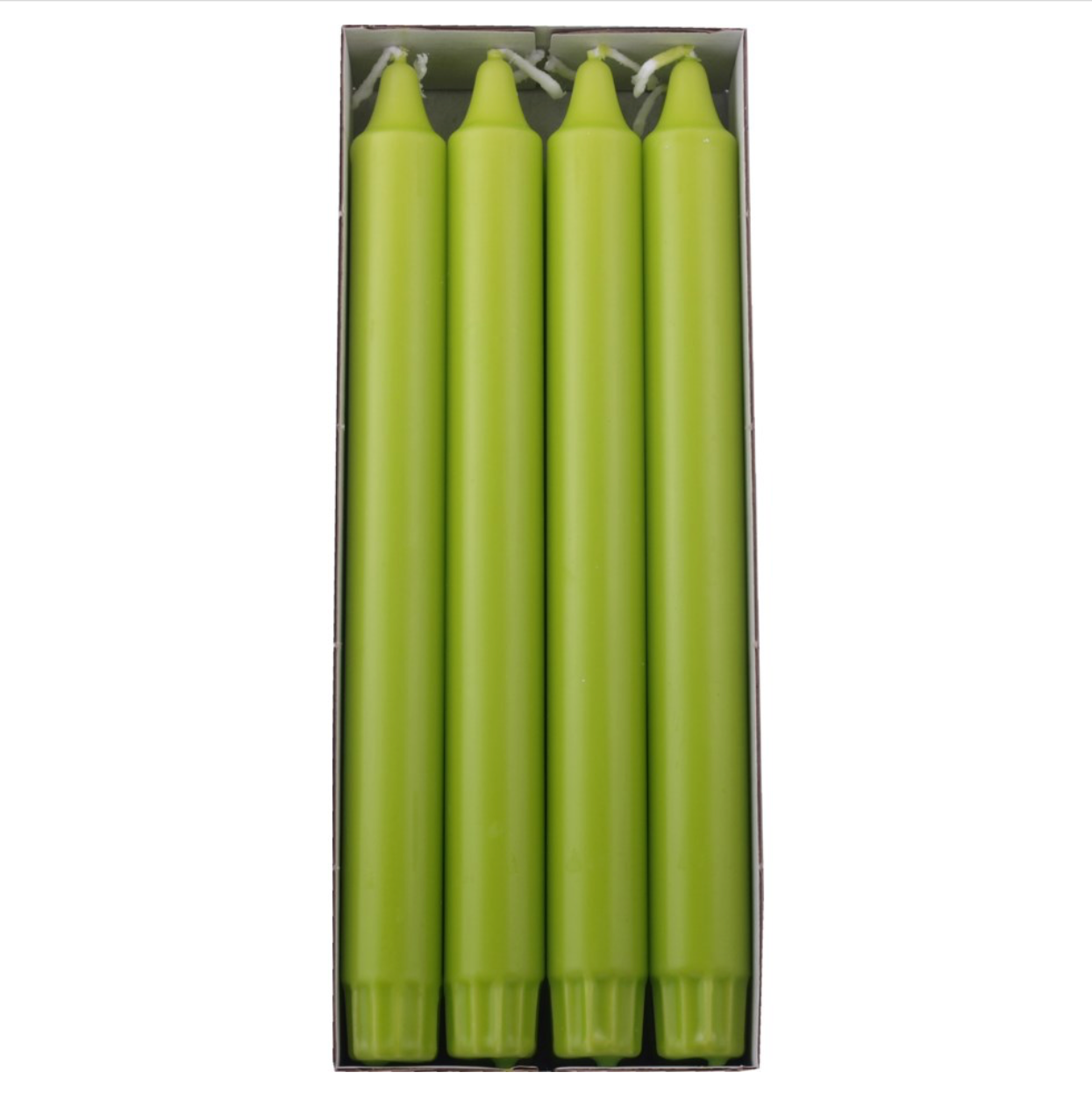 DANISH CANDLE, PILLAR - KIWI 10"H