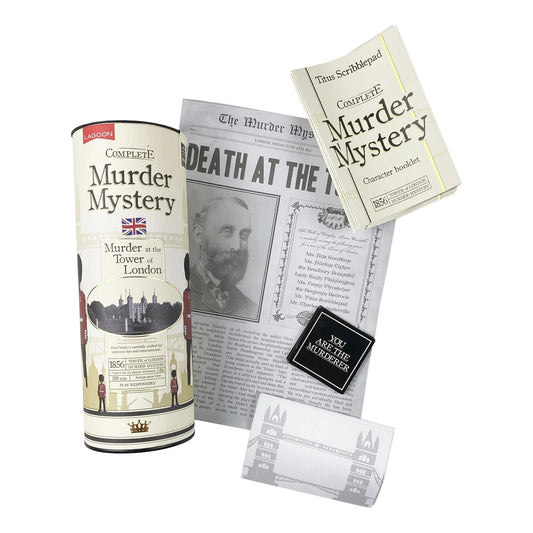 MURDER MYSTERY GAME, TUBE - LONDON