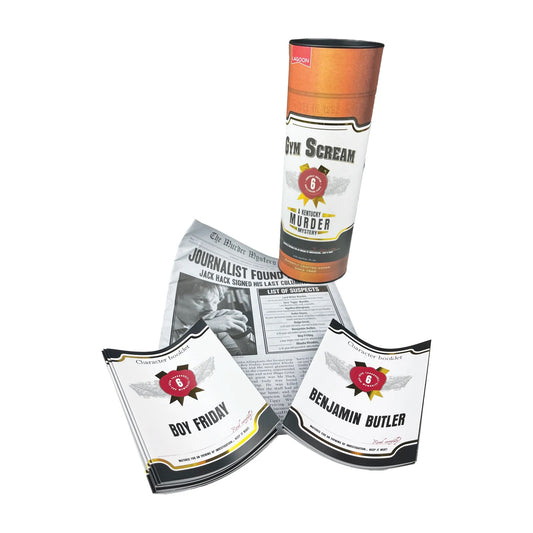 MURDER MYSTERY GAME, TUBE - GYM SCREAM