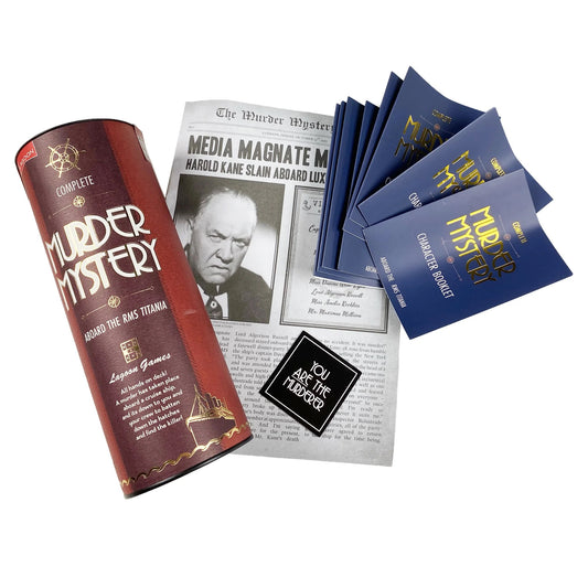 MURDER MYSTERY GAME, TUBE - CRUISE SHIP