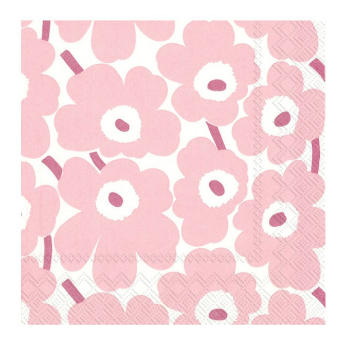 MARIMEKKO NAPKINS - UNIKKO LIGHT ROSE