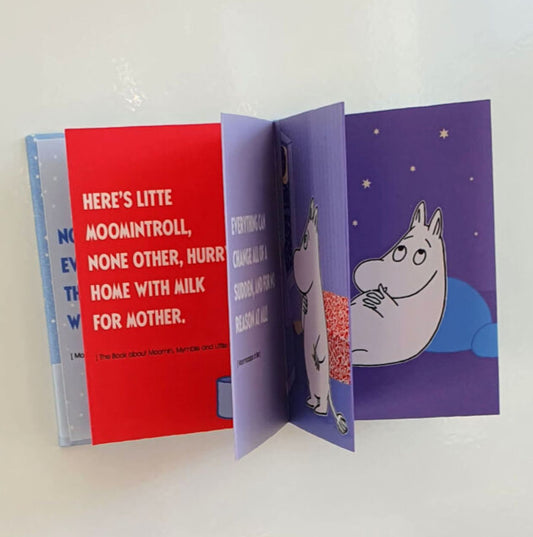 MOOMIN BOOK MAGNET - MOOMINTROLL