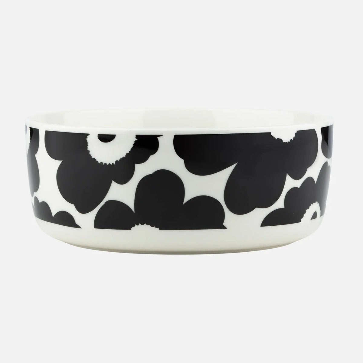 MARIMEKKO SERVING BOWL, OIVA - WHITE/BLACK, 1.5L