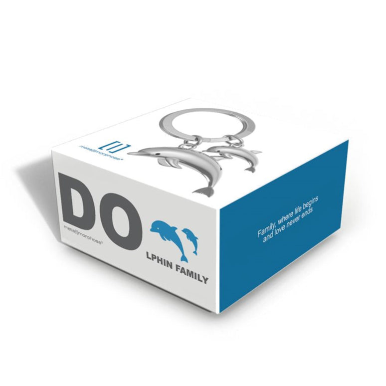 KEY CHAIN - DOLPHIN FAMILY