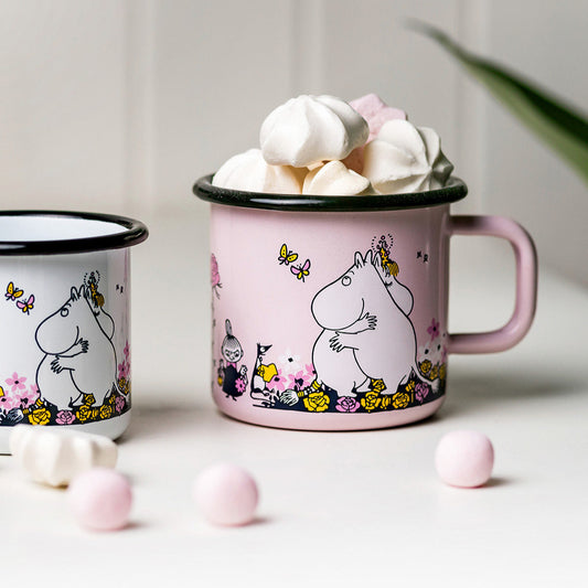 MOOMIN MUG (BIG), ENAMEL - THE HUG