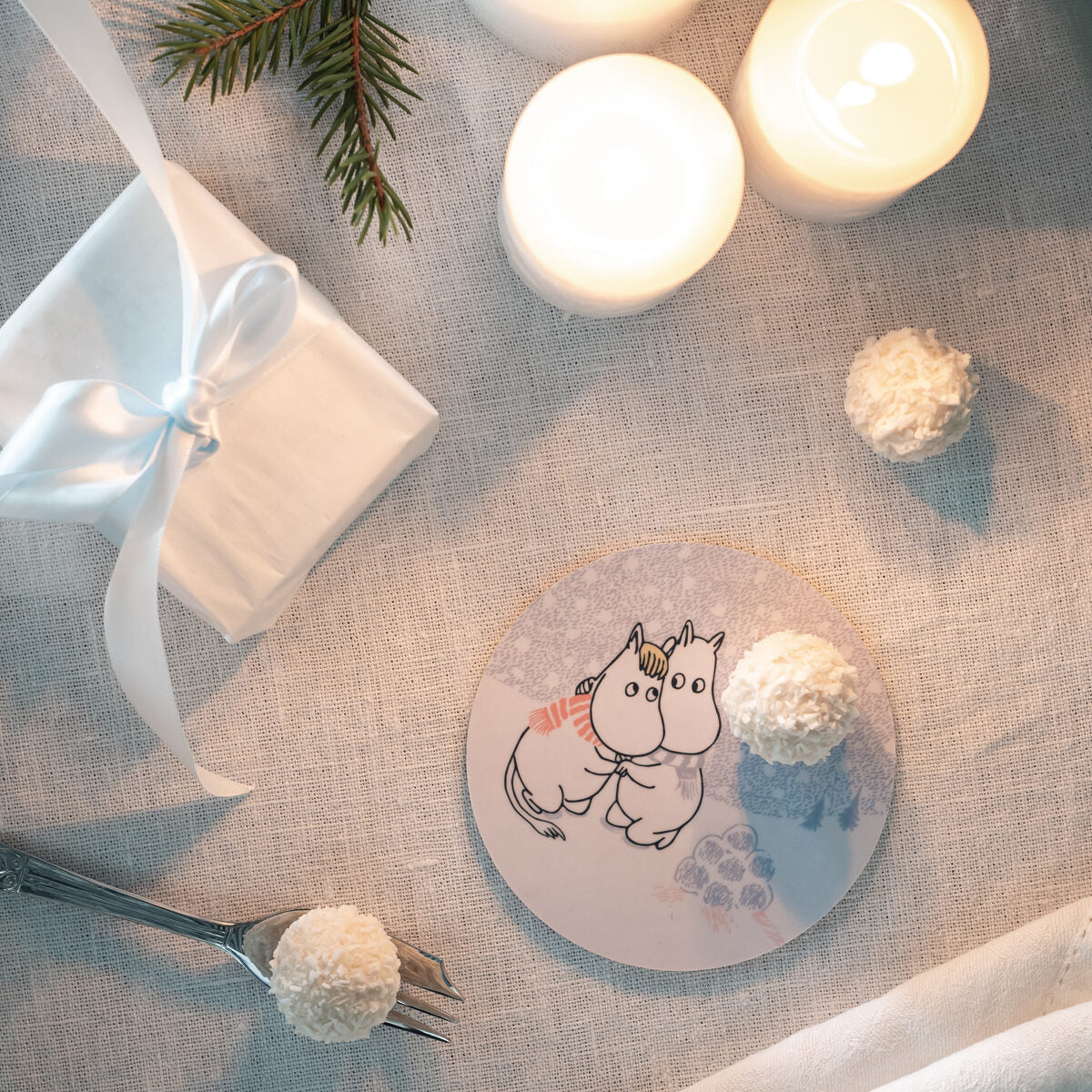 MOOMIN COASTERS - LET IT SNOW
