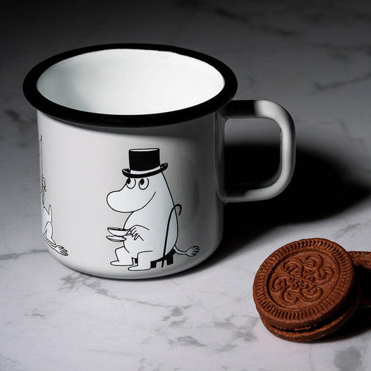 MOOMIN MUG (BIG), ENAMEL - MOOMINPAPPA