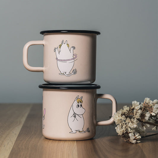 MOOMIN MUG (BIG), ENAMEL - SNORKMAIDEN