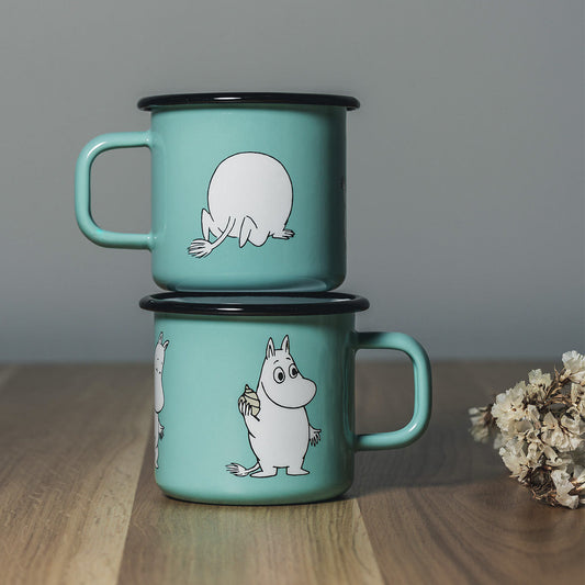 MOOMIN MUG (BIG), ENAMEL - MOOMIN