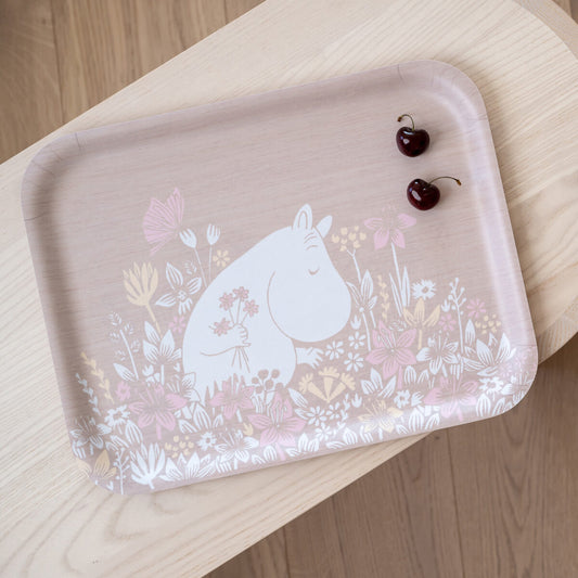 MOOMIN TRAY, FLOWER FIELD - RECTANGULAR, LARGE